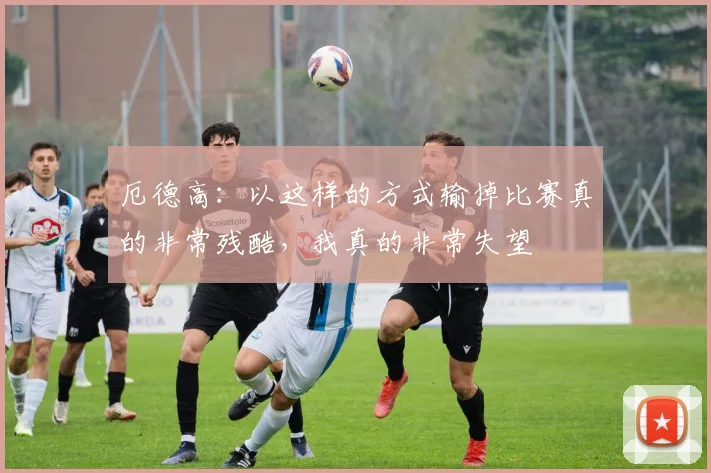 厄德高：以这样的方式输掉比赛真的非常残酷，我真的非常失望
